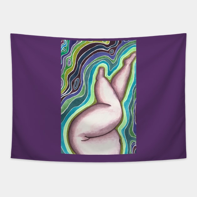 Cute Chubby Legs Tapestry by Sequoia Ananda