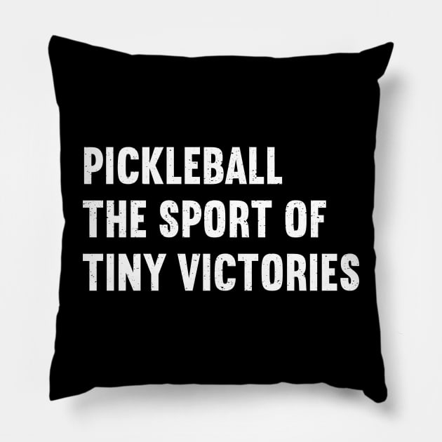 pickleball the sport Pillow by trendynoize