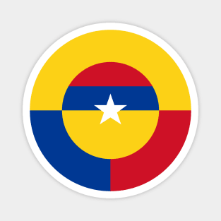 Colombia Air Force Roundel Magnet