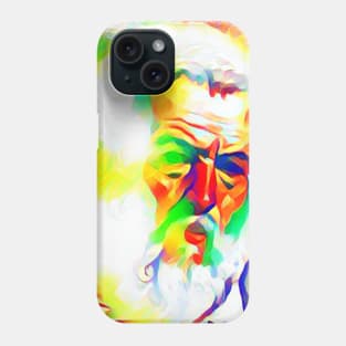 Anaximander Colourful Portrait | Anaximander Artwork 10 Phone Case