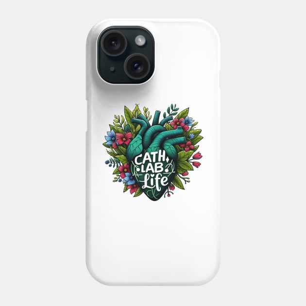 Cath Lab Life Phone Case by ZaikyArt