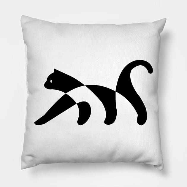 Cat Gift Idea Pillow by evergreen_brand