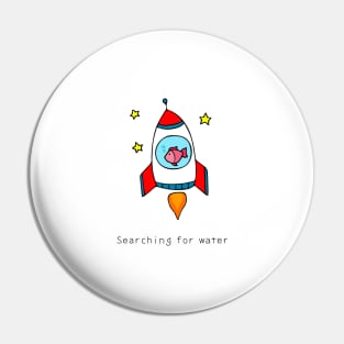 "Rocket fish" Adventure! Pin