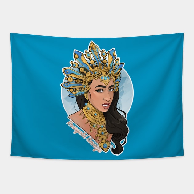 Kween (Rosegold Savage Edition) Tapestry by Ellerosegold