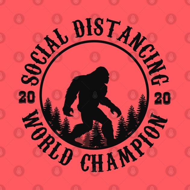 Social Distancing Champion by peekxel