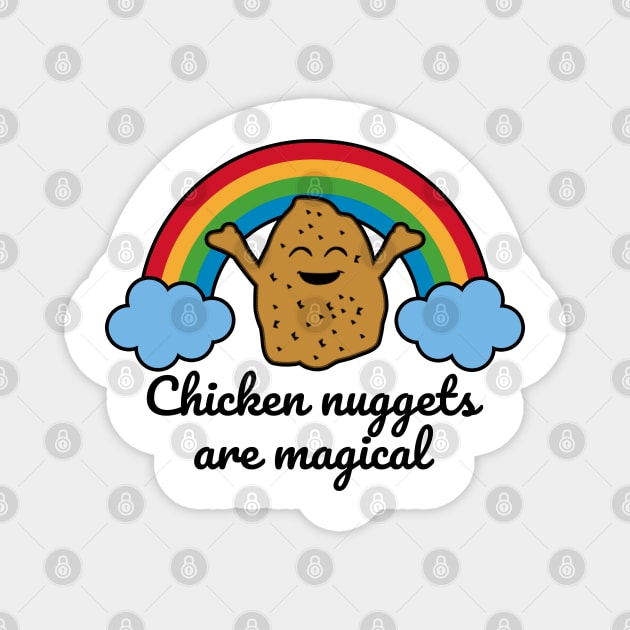 Chicken Nuggets Are Magical Magnet by LunaMay