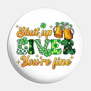 St. Patrick's Day Shirt Pin