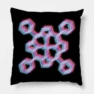 Organic Gold Neon Pillow