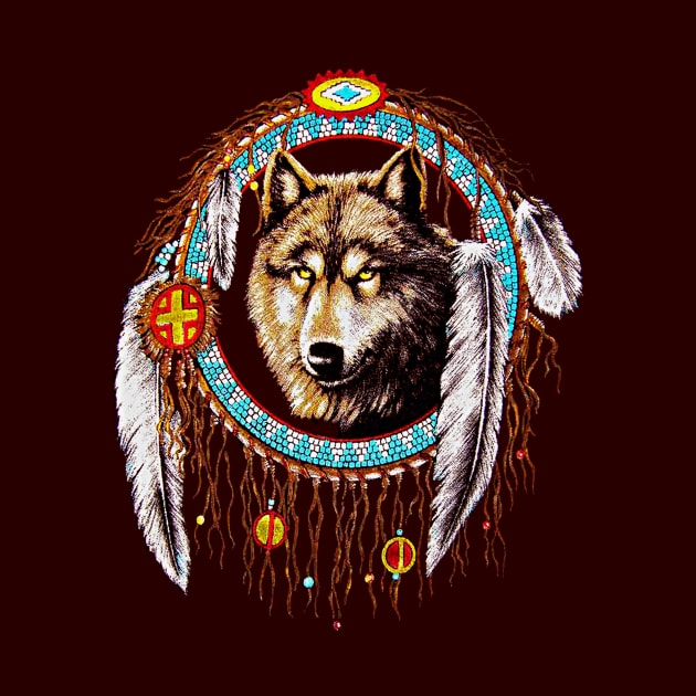 Wolf dreamcatchers by Dezigner007