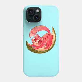 Watermelon Cat Phone Case