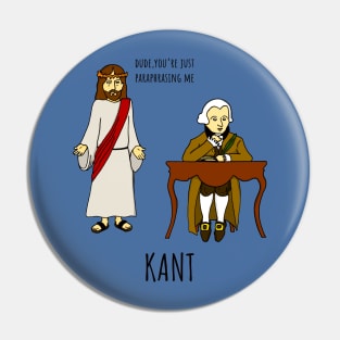 Immanuel Kant Pin