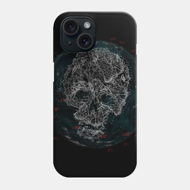 Skull Topography Phone Case by Buy Custom Things