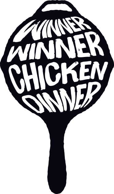 Winner Winner Chicken Dinner Kids T-Shirt by BullBee