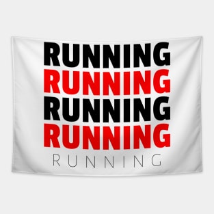 Running By Lamaj Tapestry