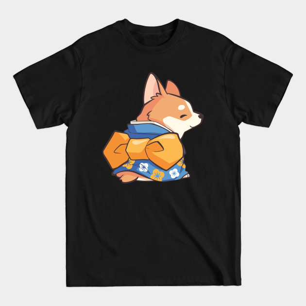 Disover Kimono Corgi - Corgi - T-Shirt