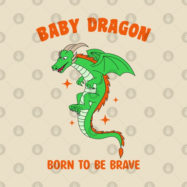 Baby dragon - Born to be brave by dotphix