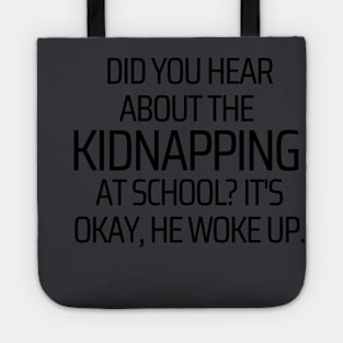 Kid Napping Tote