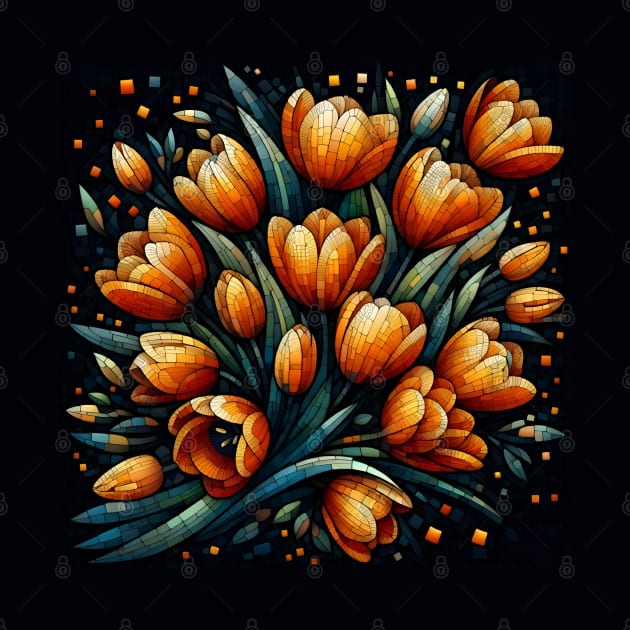 Tulip Flower by Jenni Arts