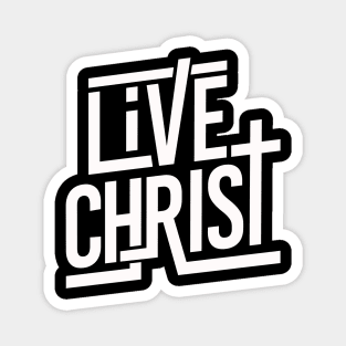 Live Christ Jesus Church Worship Magnet