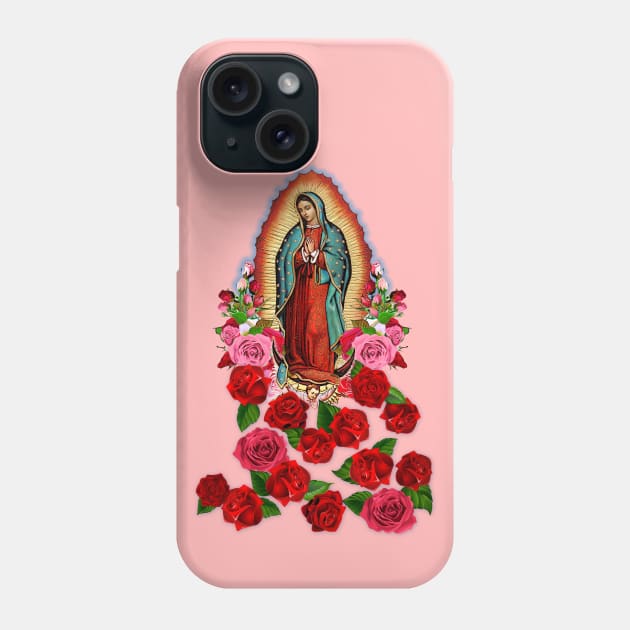 Our Lady of Guadalupe Virgin Mary Phone Case by Cabezon