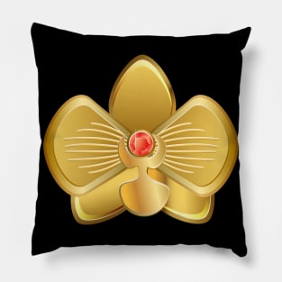 Orchid flower Pillow