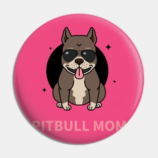 Pitbull Mom Pin