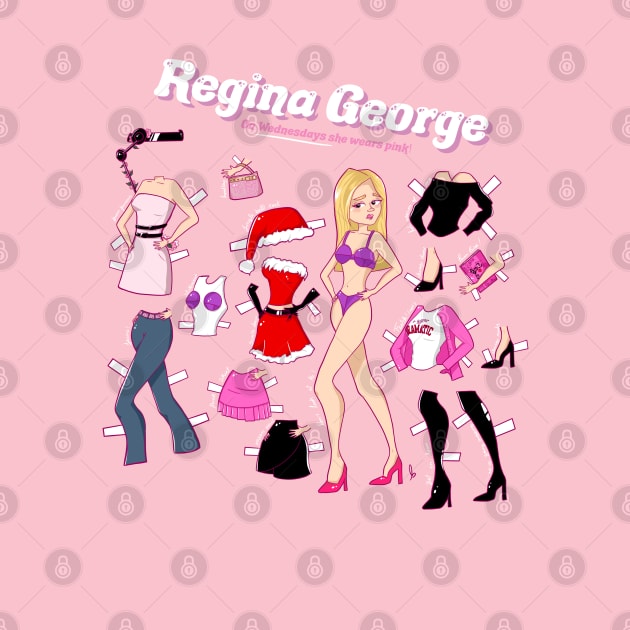 Regina - Mean Girls - Paper Doll by themunchkinboutique
