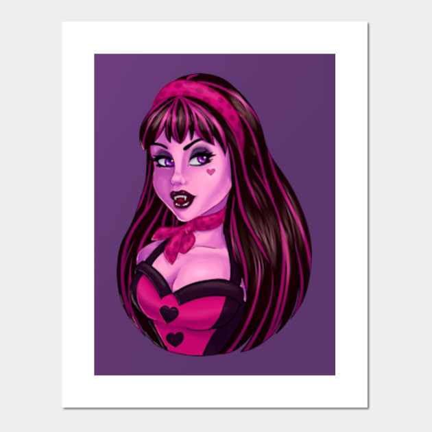 Monster High Draculaura Bite At The Die Ner Draculaura Monster High Posters And Art Prints Teepublic