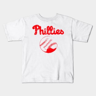 SUPER CUTE Philadelphia Phillies Girls Sz XL (14-16) White T-Shirt,  NEW&NICE!