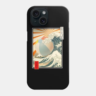 Great Beachball off Kanagawa Phone Case