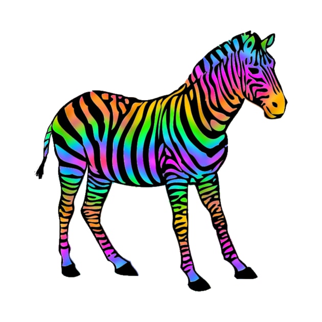 Colorful Zebra by Amanda1775