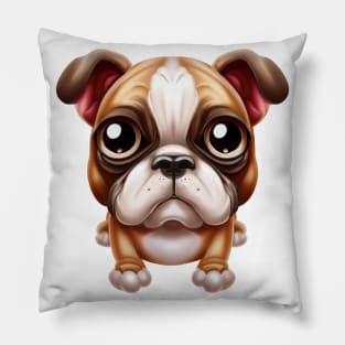 Pawfect Spanish Bulldog, Pillow