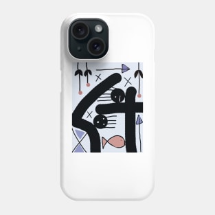 Kids Snapshot Stick Figure Phone Case