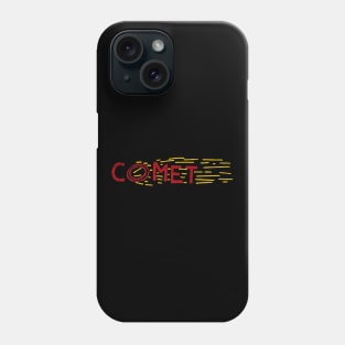 Comet galaxy Phone Case