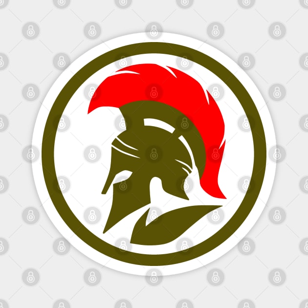 Spartan Warrior Magnet by Tuye Project