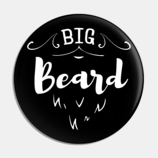 big beard Pin