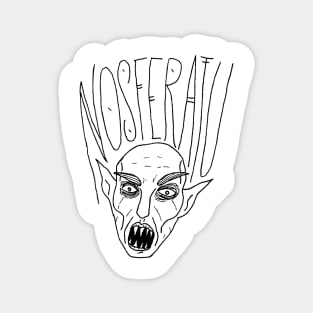 Nosferatu's Head Magnet