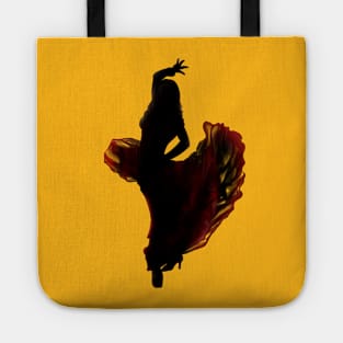 Dancing tango woman Tote