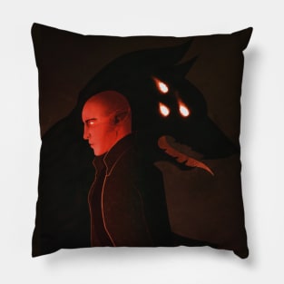 The Dread Wolf Rises Pillow