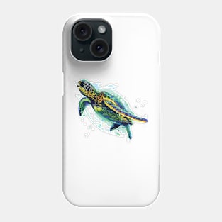 Sea Turtle Blast Phone Case