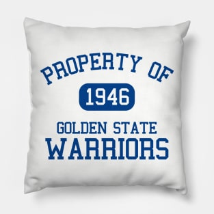 Property of Golden State Warriors Pillow