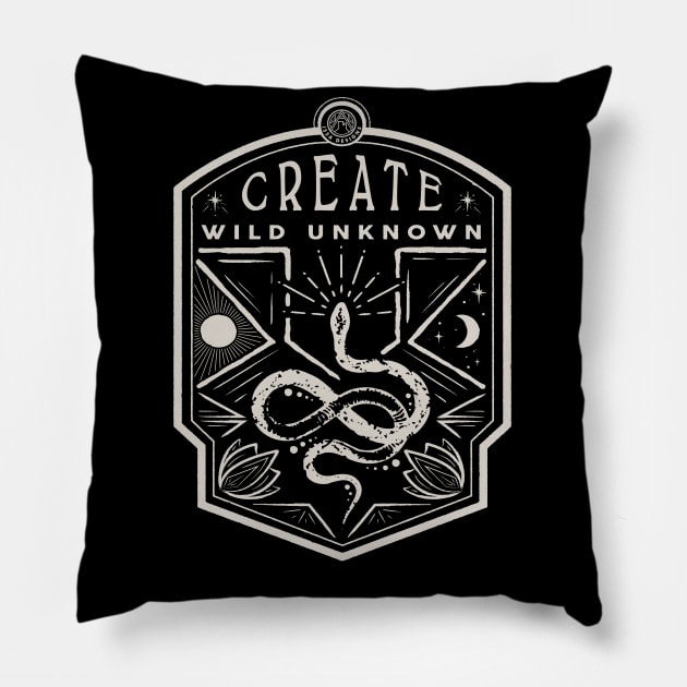 Create your Wild Unknown Pillow by Issa Designs