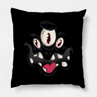 Halloween Funny Costume Pumpkin Monster Gift Pillow