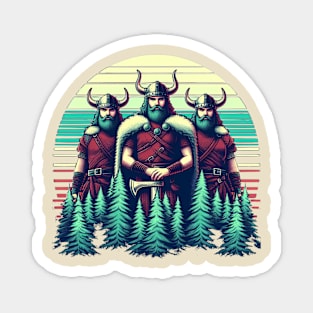 Viking Brothers V1 - 8 Bit Magnet