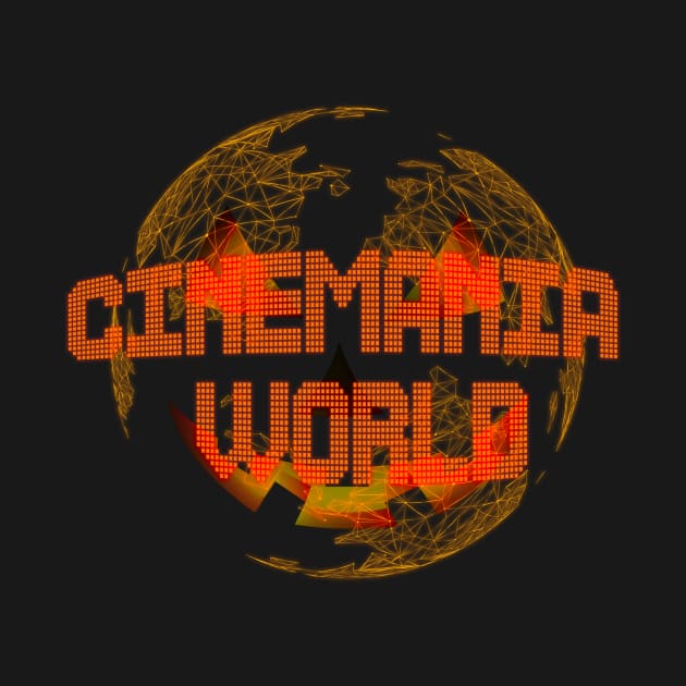 Cinemania Halloween Logo T-Shirt by Cinemania World