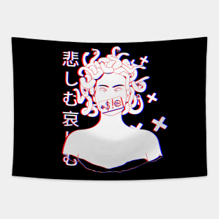 Aesthetic Medusa Tapestry