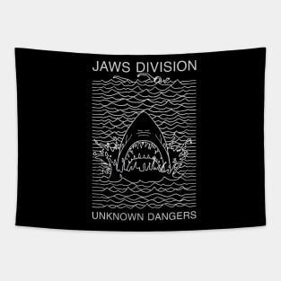 Jaws division - unknown danger Tapestry