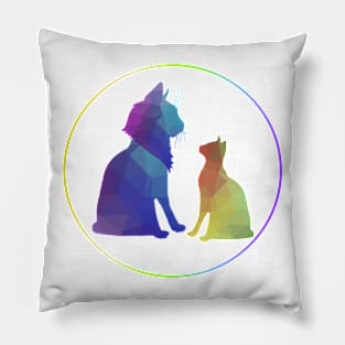 Cat&kitten - CatsCollection #1 Pillow