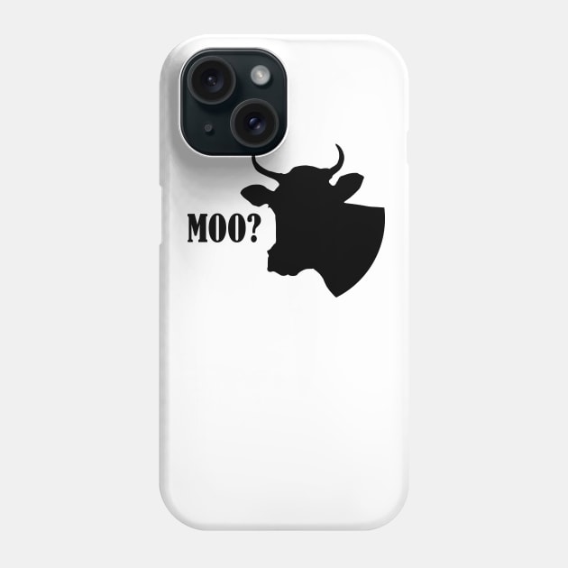 Cow moo? Phone Case by zvezdnaya