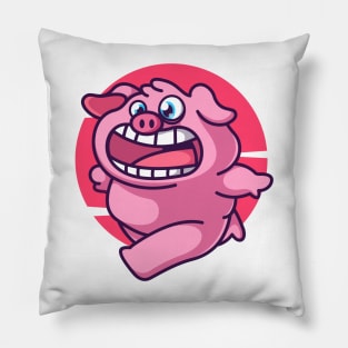 Piggy Runner Pillow
